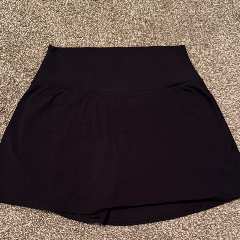 lululemon athletica Black Mini Skirt